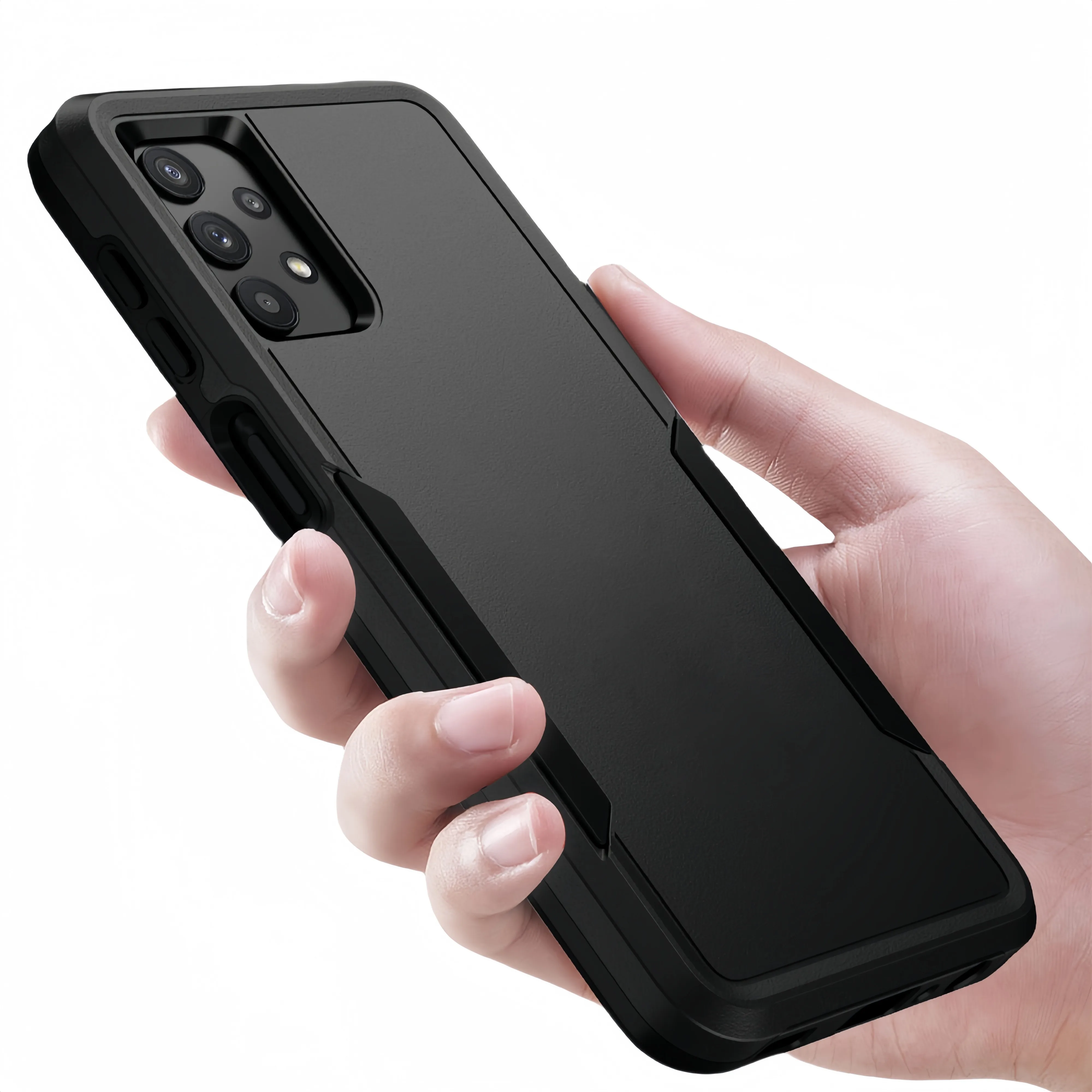 Бронированный чехол для Samsung Galaxy A55 A56 A36 5G A16 A15 A35 A14 A54 A05S A04S A13 A33 A53 A73 A52 A72 S25 Ultra S24 Plus