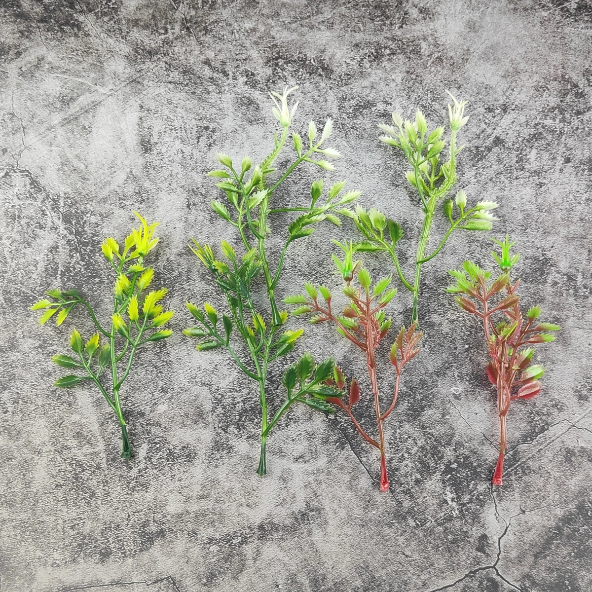 

20Pcs Artificial Flower Grass Wall Pine Needles Fake Plants For Christmas Wedding Decorations DIY Home Garden Decor Accessories