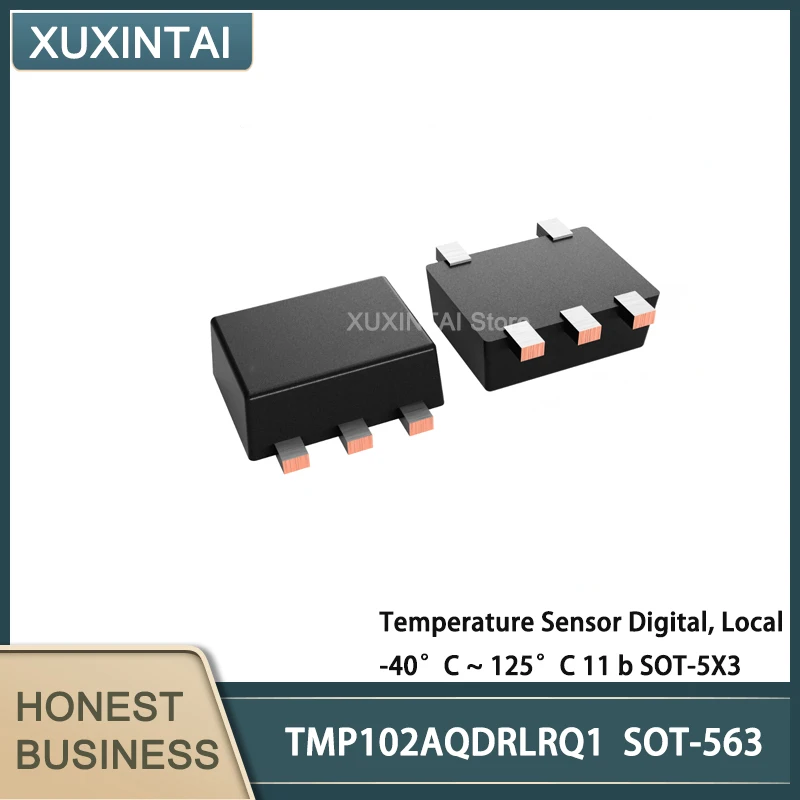 

10Pcs/Lot TMP102AQDRLRQ1 TMP102 Temperature Sensor Digital, Local -40°C ~ 125°C 11 b SOT-5X3