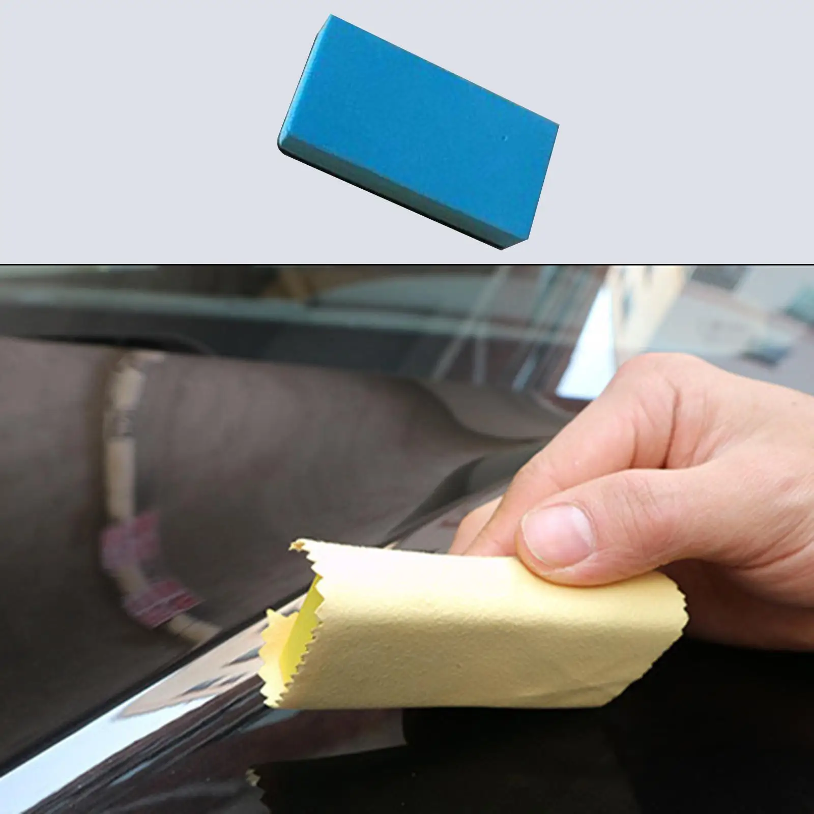 

Car Wash Sponge Polish Wax Foam Pad Washing Tool High Density Polish Wax car Household Soft Vehicle Clean for Vehicle Waxing