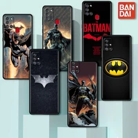 batman wallpaper phone case for samsung galaxy a12 a51 a52 a32 a21s a71 a02s a11 a31 a13 a42 a41 a22 black art cell cover lunda