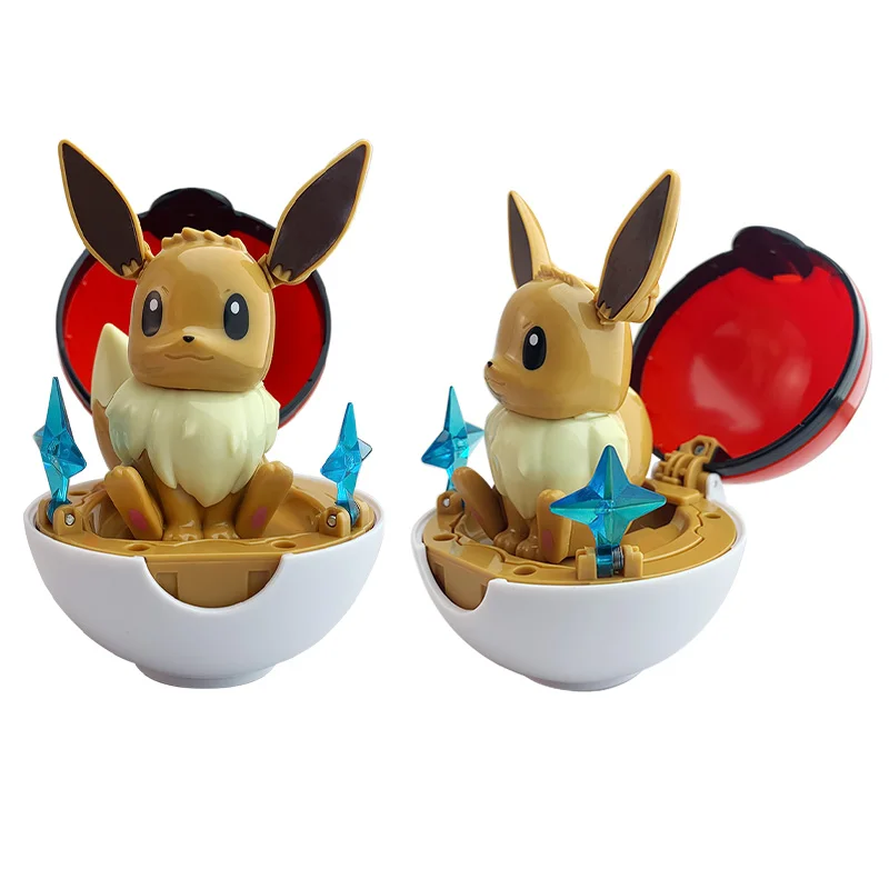 Фигурка покемона Piplup Scorbunny Cubone Mimikyu Jigglypuff Пикачу эльф мяч Pokeball Ball коллекция
