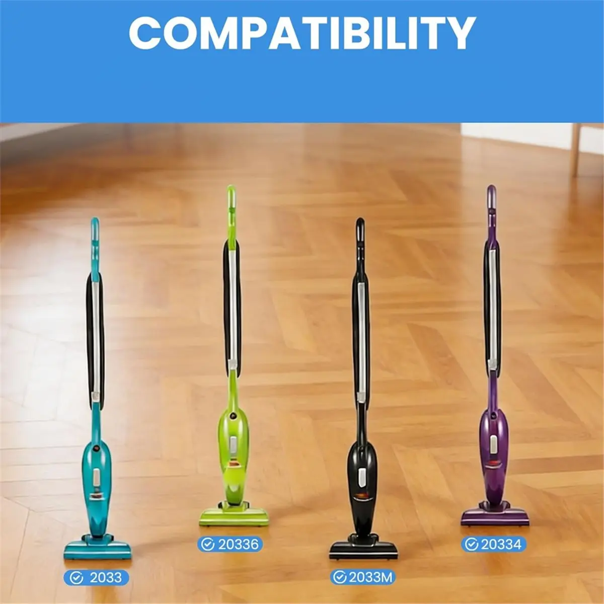Фото UNCL 5 шт. в упаковке, вакуумный фильтр 2033 для беспроводного пылесоса Featherweight Stick Bagless 20331, 20333, 20334, замена №1611508 №2