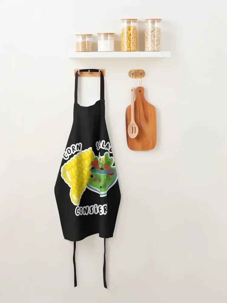 Фартук Vincenzo Cassano Kdrama-Corn Salad инновационные кухонные товары и для дома милые