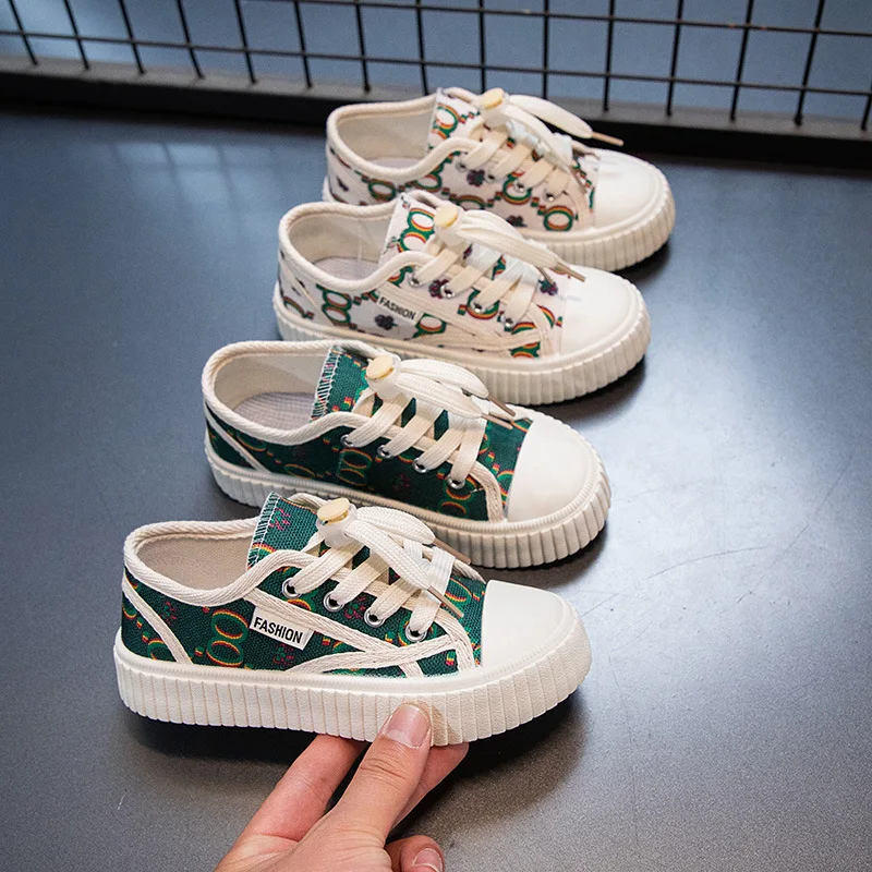 

Children Canvas Shoes Kids Casual Shoes for Boys Girls Spring Autumn 2022 New Soft Anti-skid Sneakers Classic Fashion Hot