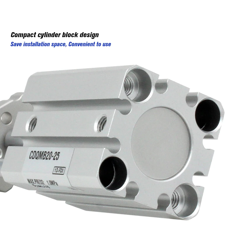 Воздушный цилиндр типа SMC CQMB/CDQMB диаметр 50 мм тип направляющего стержня