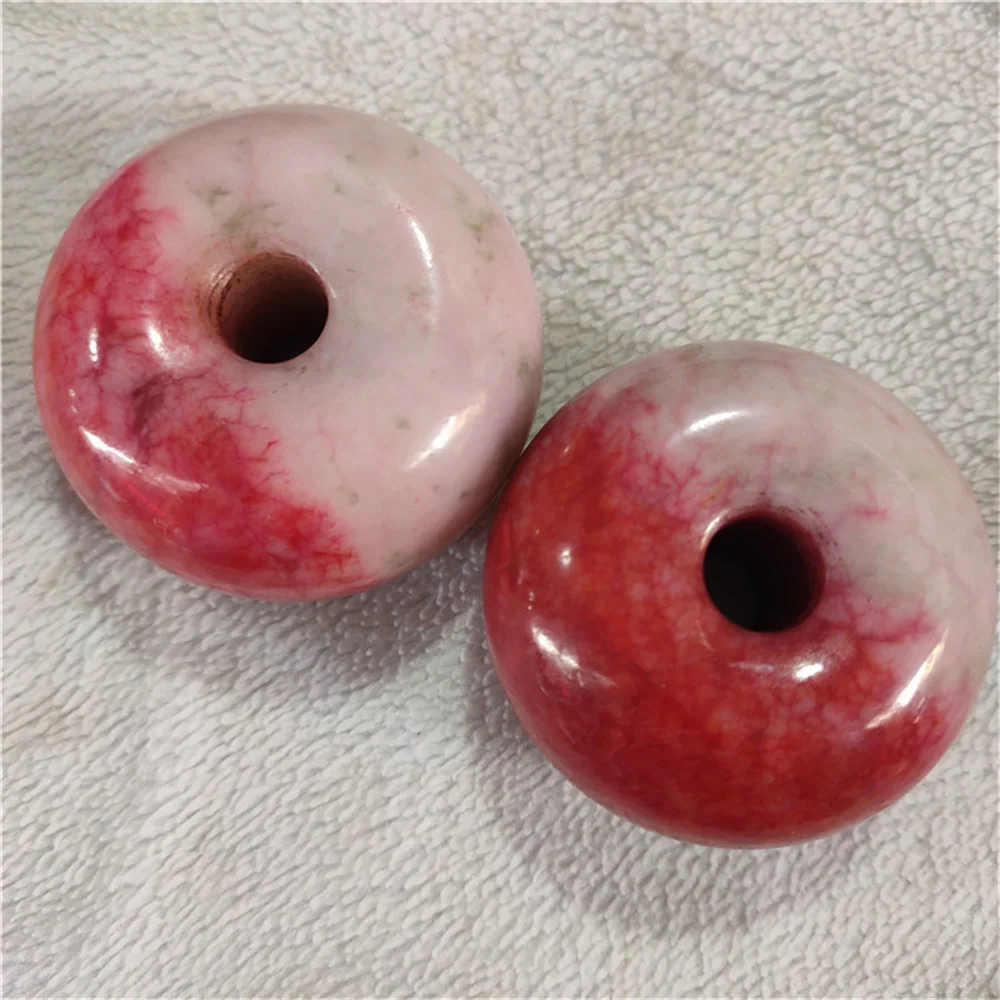 Xiuyu персиковый цвет нефритовый старинный нефрит большая мировая Пряжка Хлеб