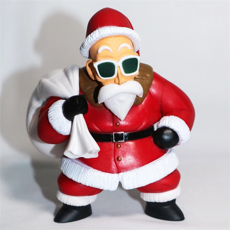 

Dragon Ball Anime Figure Master Roshi Statue Action Figurine Advent Calend Santa Claus Model Toys Collectible Christmas Gifts
