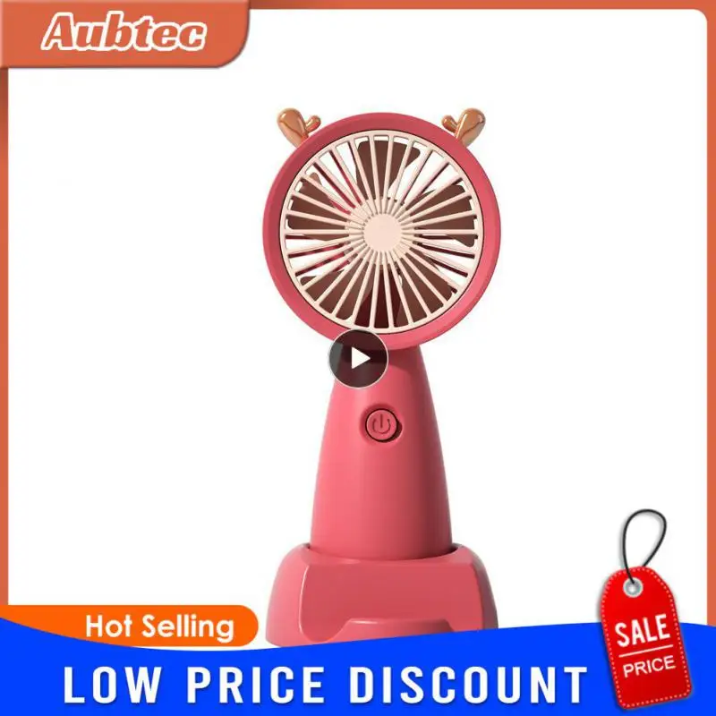 

5 лопастей вентилятора, настольные вентиляторы, ручной мультяшный беспроводной охлаждающий вентилятор, Многофункциональный портативный мини-вентилятор