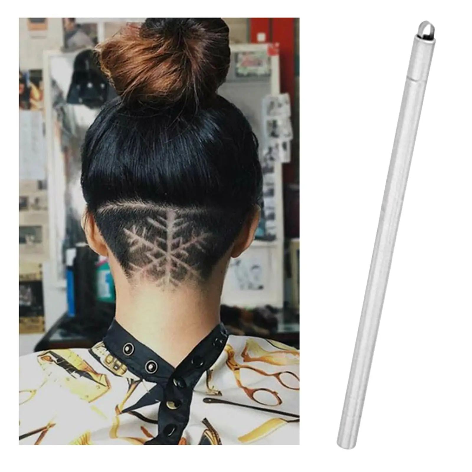 

Профессиональная ручка для волос, гравировочная ручка для придания формы волосам, для мужчин, женщин, мужчин, парикмахерские аксессуары