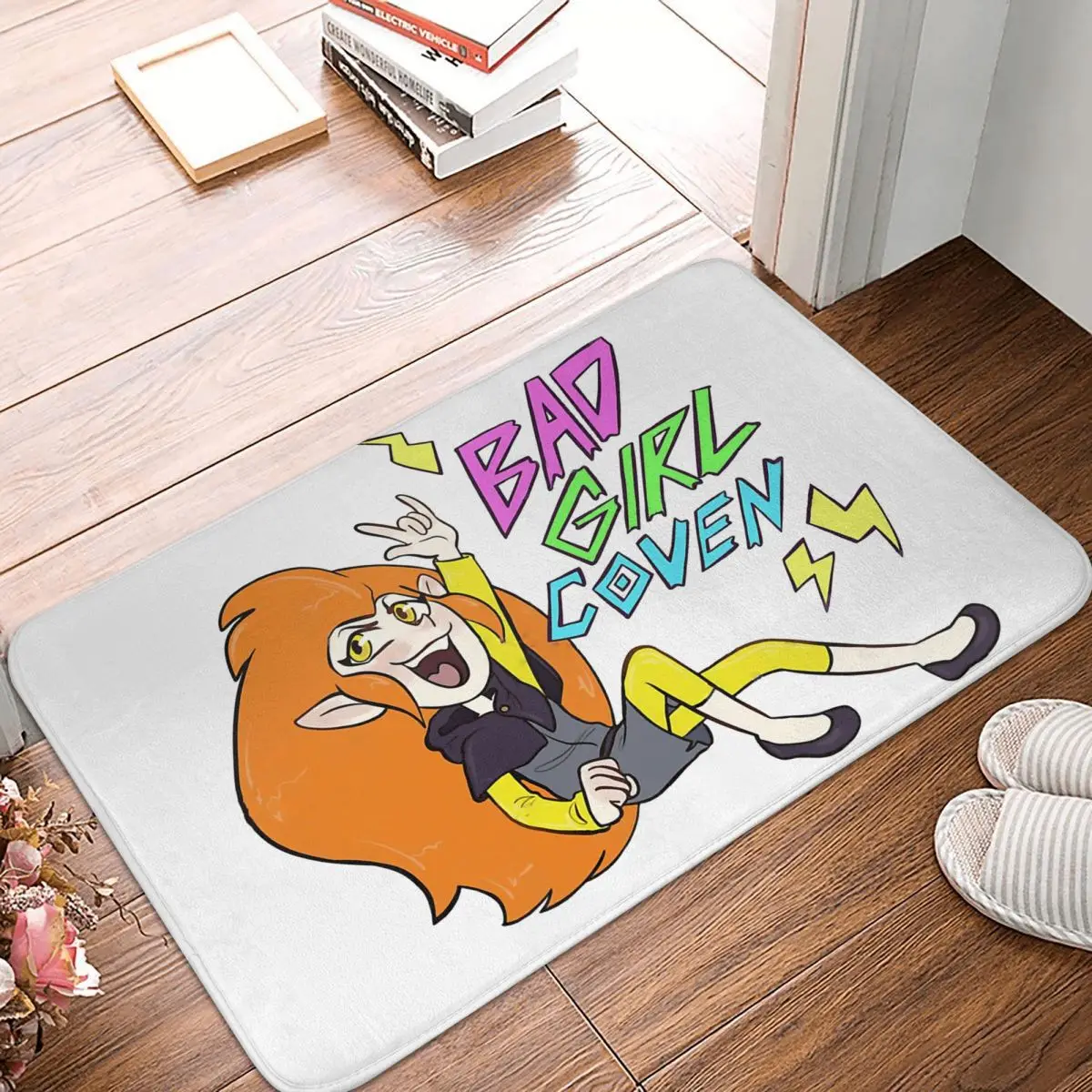 

The Owl House Fantasy Cartoon Kitchen Non-Slip Carpet Rock Bedroom Mat Entrance Door Doormat Home Decor Rug