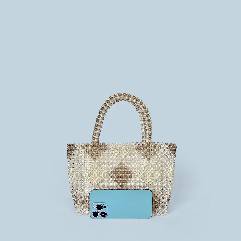 Новые поступления женская сумка ручной работы с ромбовидным узором расшитая