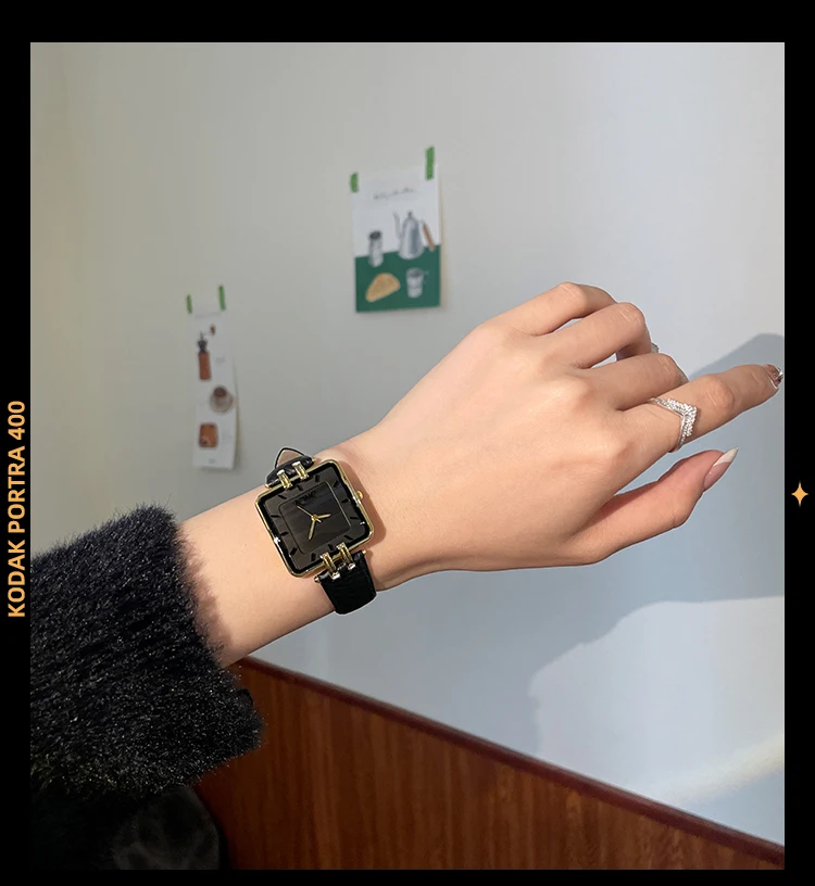 CILOA 2024 новейшие деловые женские часы Square Sugar кварцевые наручные