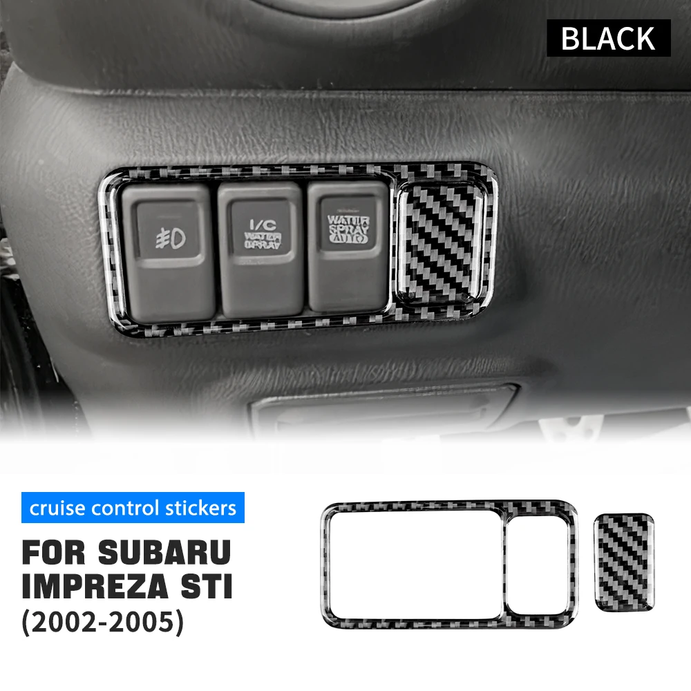 

Настоящее мягкое углеродное волокно для Subaru Impreza STI 2002 2003 2004 2005, регулируемая крышка фары, аксессуары для отделки