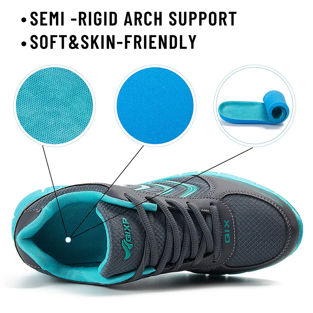 Female sneakers 2022 summer flats woman lace-up comfortable casual shoes women platform sneakers soft mesh lightweight