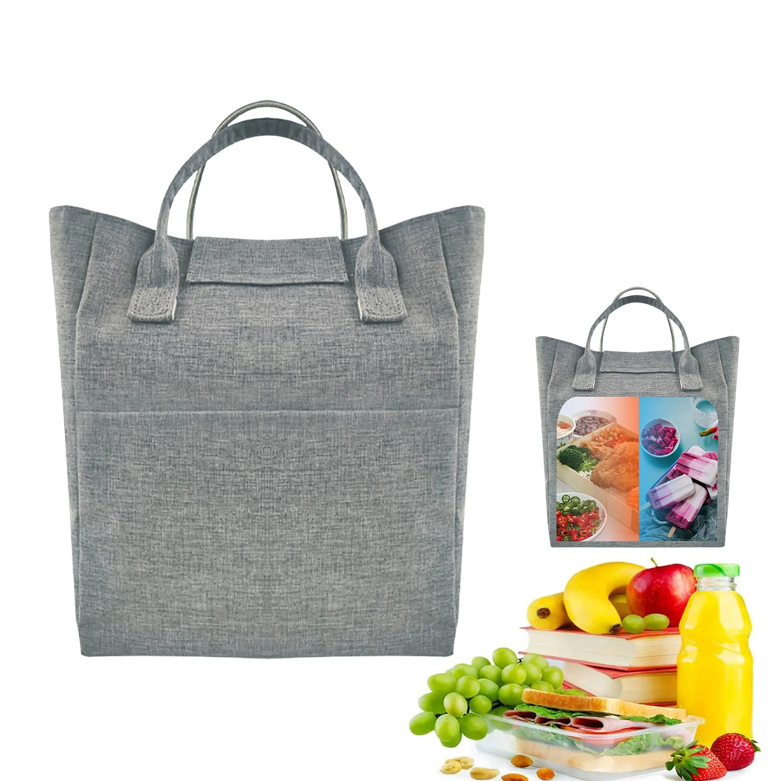 

Bag Student Thermal Picnic Bento Thermal Bento Bag Thickened Bag Bag Lunch Insulation Lunch Hard Case Lunch Box Bag