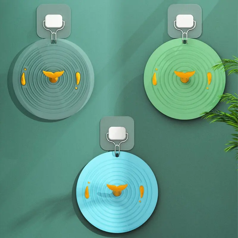 

3pcs silicone floor drain cover, round deodorizing floor drain plug, kitchen sink filter, toilet, toilet sewer deodorizer