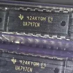 

UA747CN LM747CN DIP-14 новая Оригинальная быстрая доставка