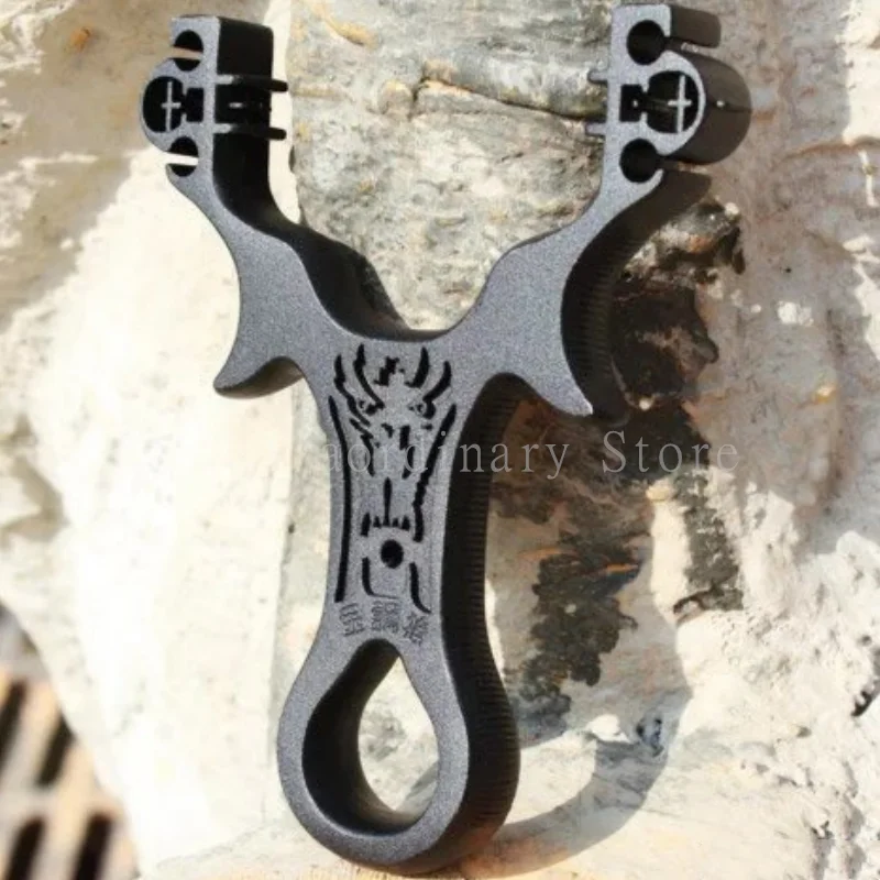 

Aluminium and Titanium high Quality Shooting Slingshots Rubber tube Slingshots for Hunting Sling Shooting for Outdoor Sports