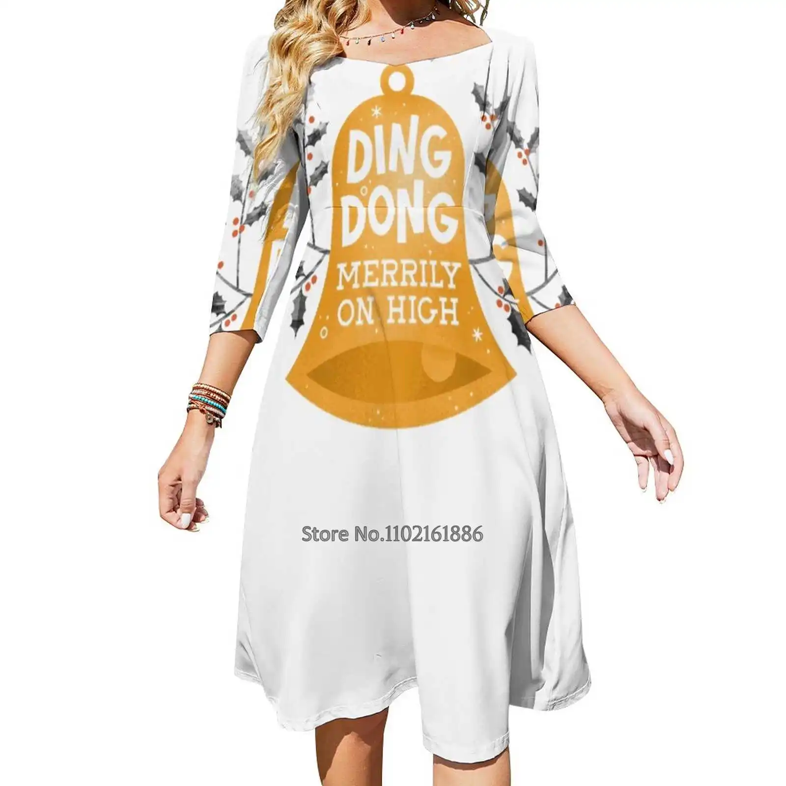 Женское вечернее платье-миди с открытой спиной и высокой спиной