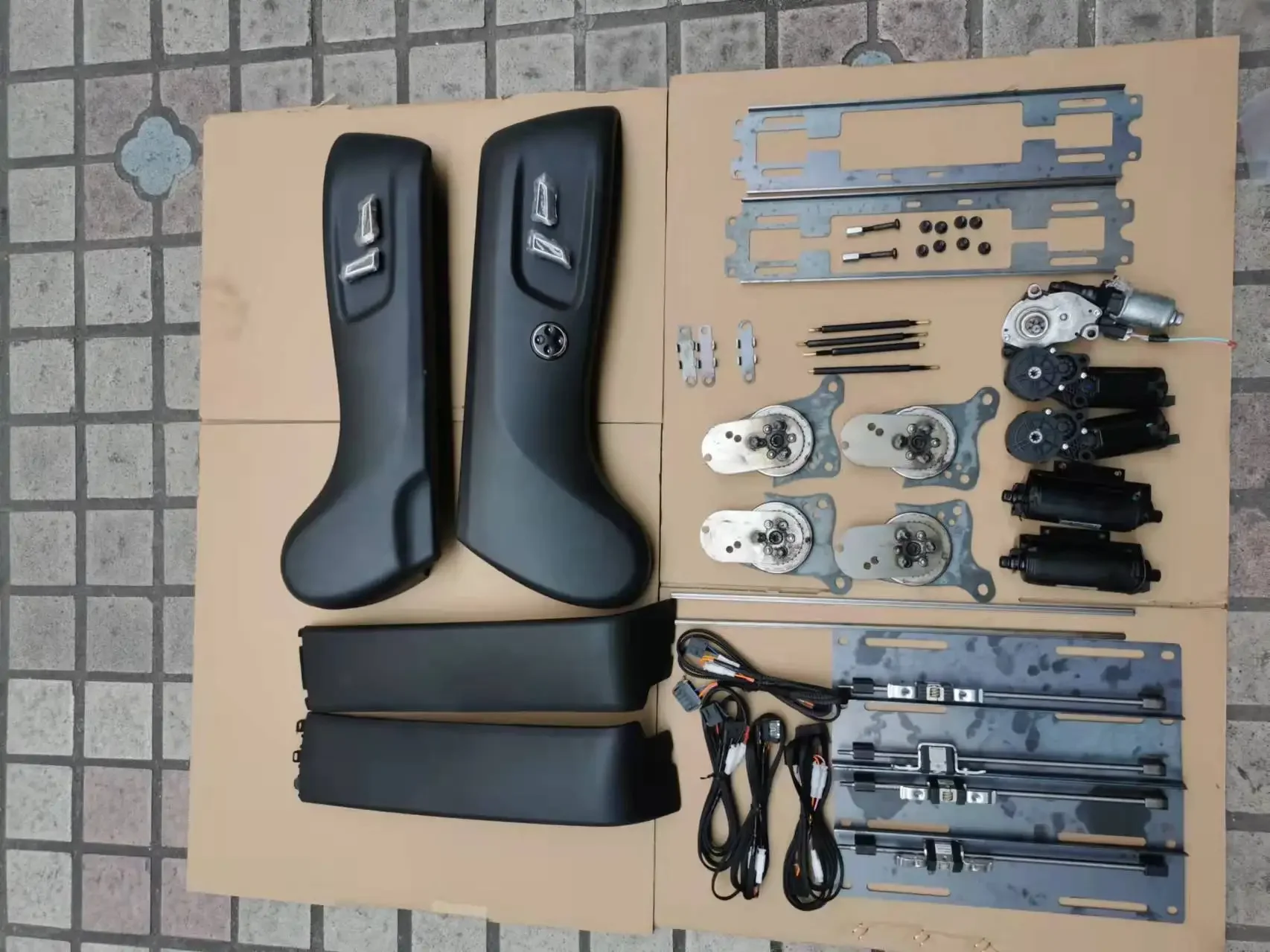 Комплект для преобразования силового сиденья Toyota Land Cruiser Prado Recco Car FJ150 fj200 Hilux Revo