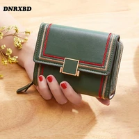 women wallet brand girl coin purse three fold wallets high quality short card holder female purse clutch bag portefeuille femme