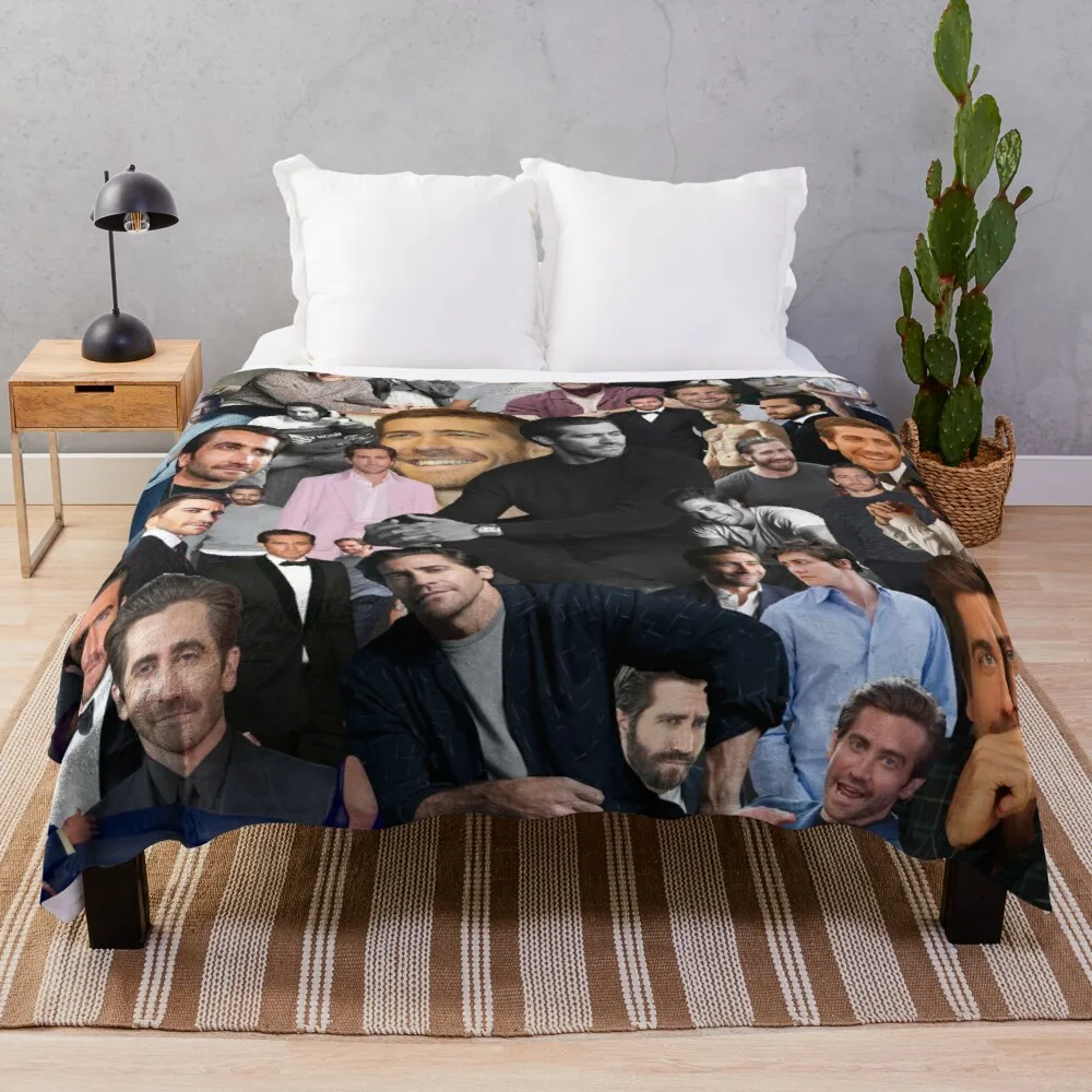 

Jake Gyllenhaal Throw Blanket Blanket With Well Thick King Wool