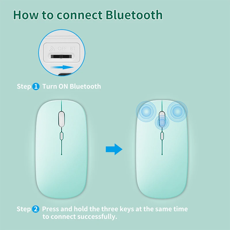 Bluetooth-клавиатура для iPad Teclado беспроводная клавиатура и мышь Xiaomi Samsung Huawei планшетов