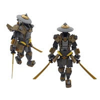 diy figure the ronin samurai action weapons building blocks anime model moc toy desktop ornament kids boys gift for children