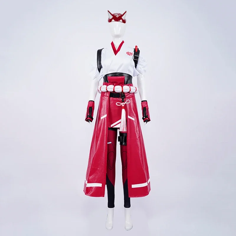 Кирико Косплей Костюм Кимоно игра высокое качество Униформа женский костюм