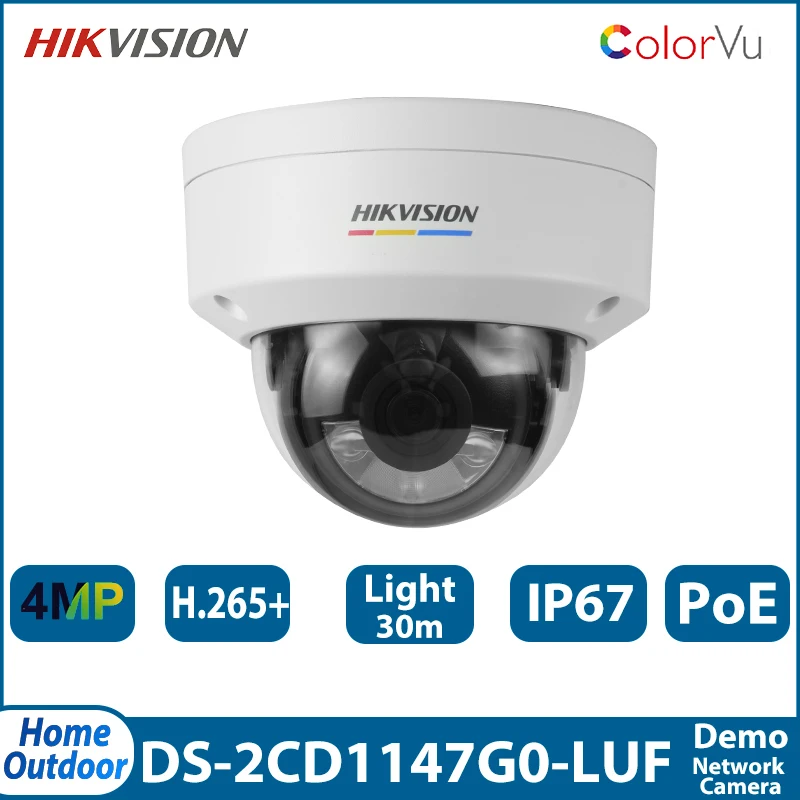 Hikvision DS-2CD1147G0-L 4MP IP67 Night Vision Dome IP Camer