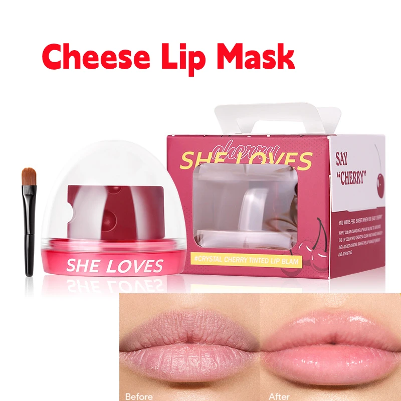 

Cheese Temperature Change Moisturizing Lip Balm Anti-Cracking Velvet Lipstick Nourishing Lip Mask Lip Care Cosmetic Lip Gloss