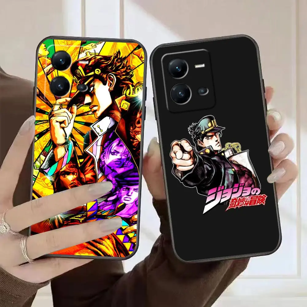 

Funda Case For VIVO X90 X80 X70 X60 X50 X27 X23 Plus V25 V23 V23E V21 V21E V20 SE V19 Pro 5G Para Kujo JoJos Bizarre Adventure