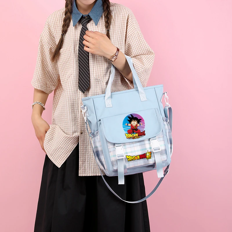 Сумка-мессенджер с аниме Драконий жемчуг для студентов-подростков Женский