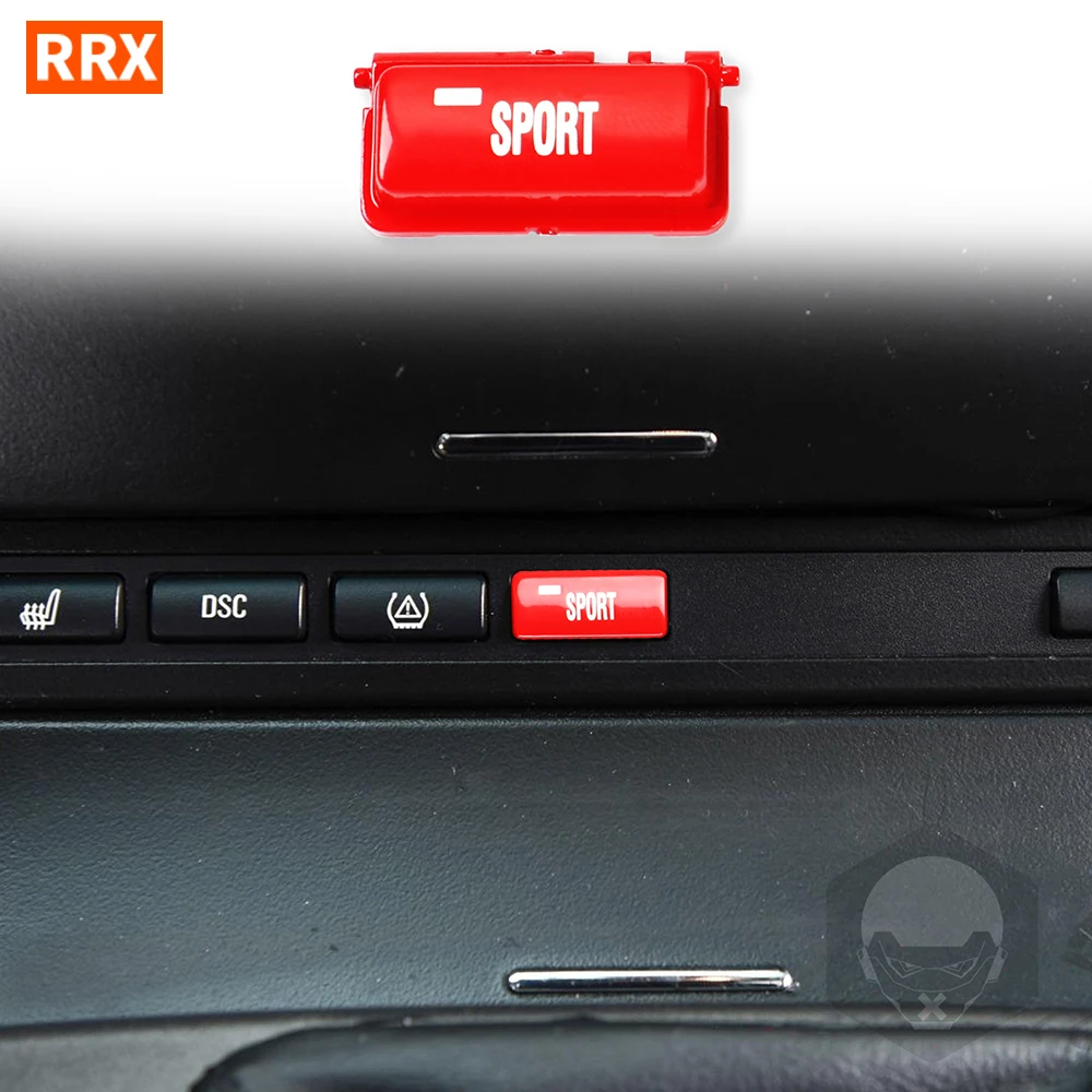 

For BMW M3 2000-2006 E46 Car Gear Shift Storage Box Panel Sport Mode Switch AntiSlip Button Cover Key Styling Accessory