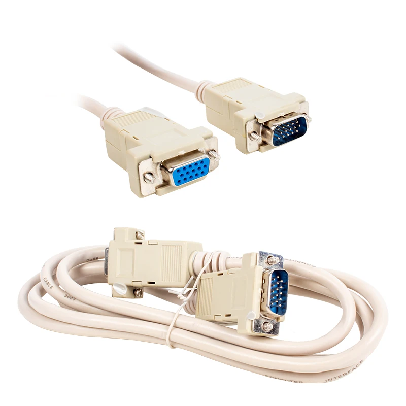 

Кабель VGA, 15 шт., «папа»-«папа», 1,8 метра, EA1106