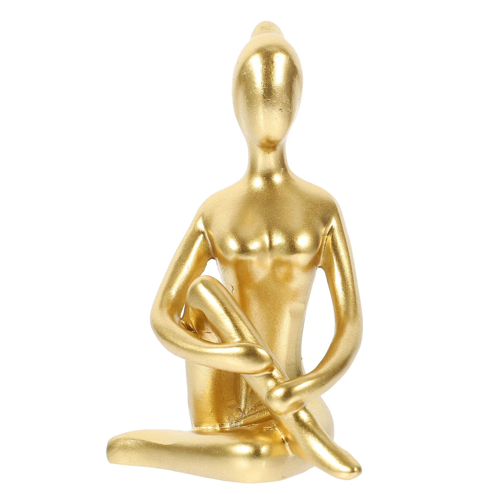 

Yoga Figurine Statue Girl Meditation Sculpture Figurines Figure Decor Pose Decorationabstract Zen Statues Desktop Body