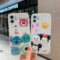 disney cartoon doodle little monster mickey mouse phone case for iphone x xr xs 7 8 plus 11 12 13 pro max 13mini cover