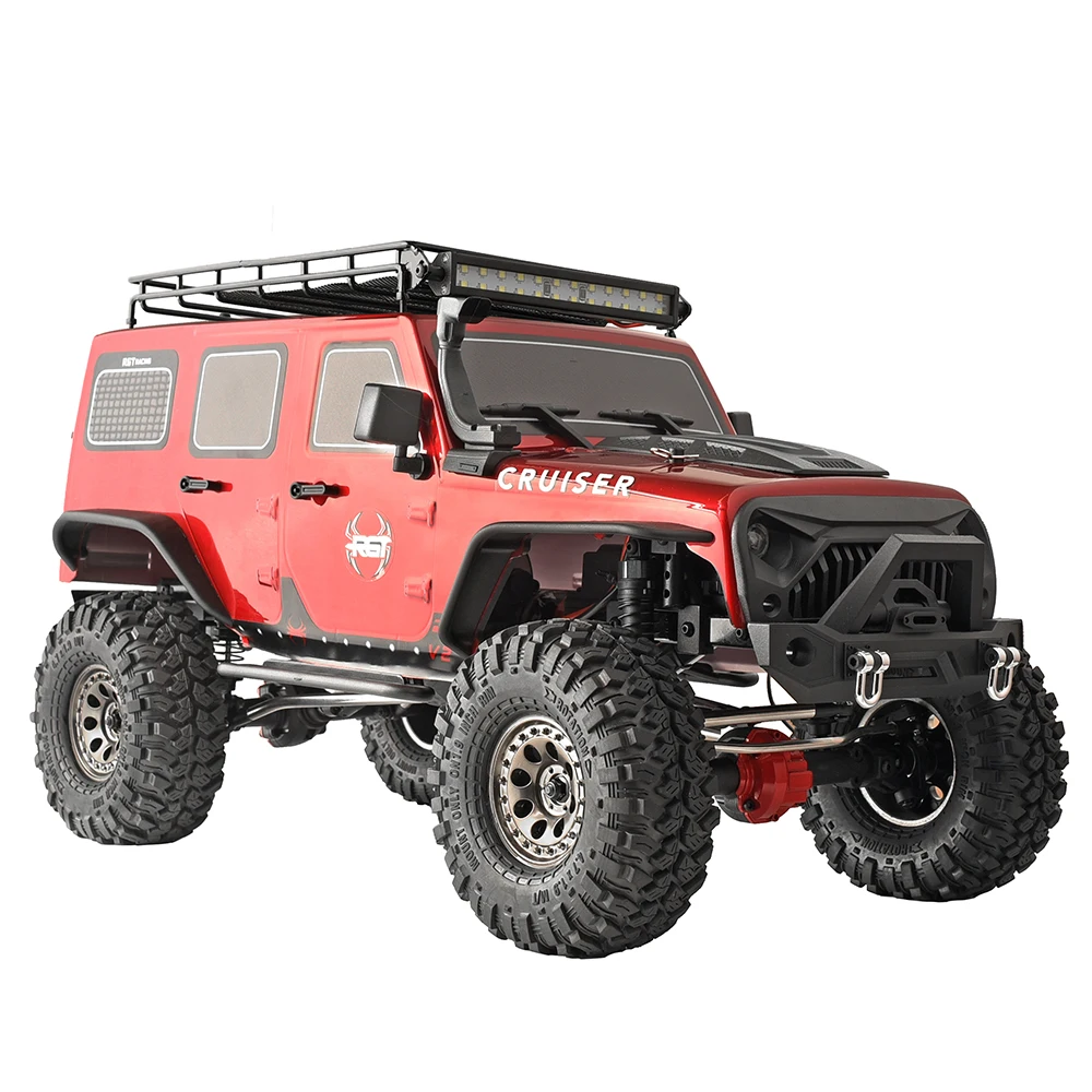 

RGT RC Car 1:10 4wd RC Crawler Metal Gear Off Road Truck Rock Crawler Cruiser EX86100 Hobby RTR 4x4 Waterproof Toy