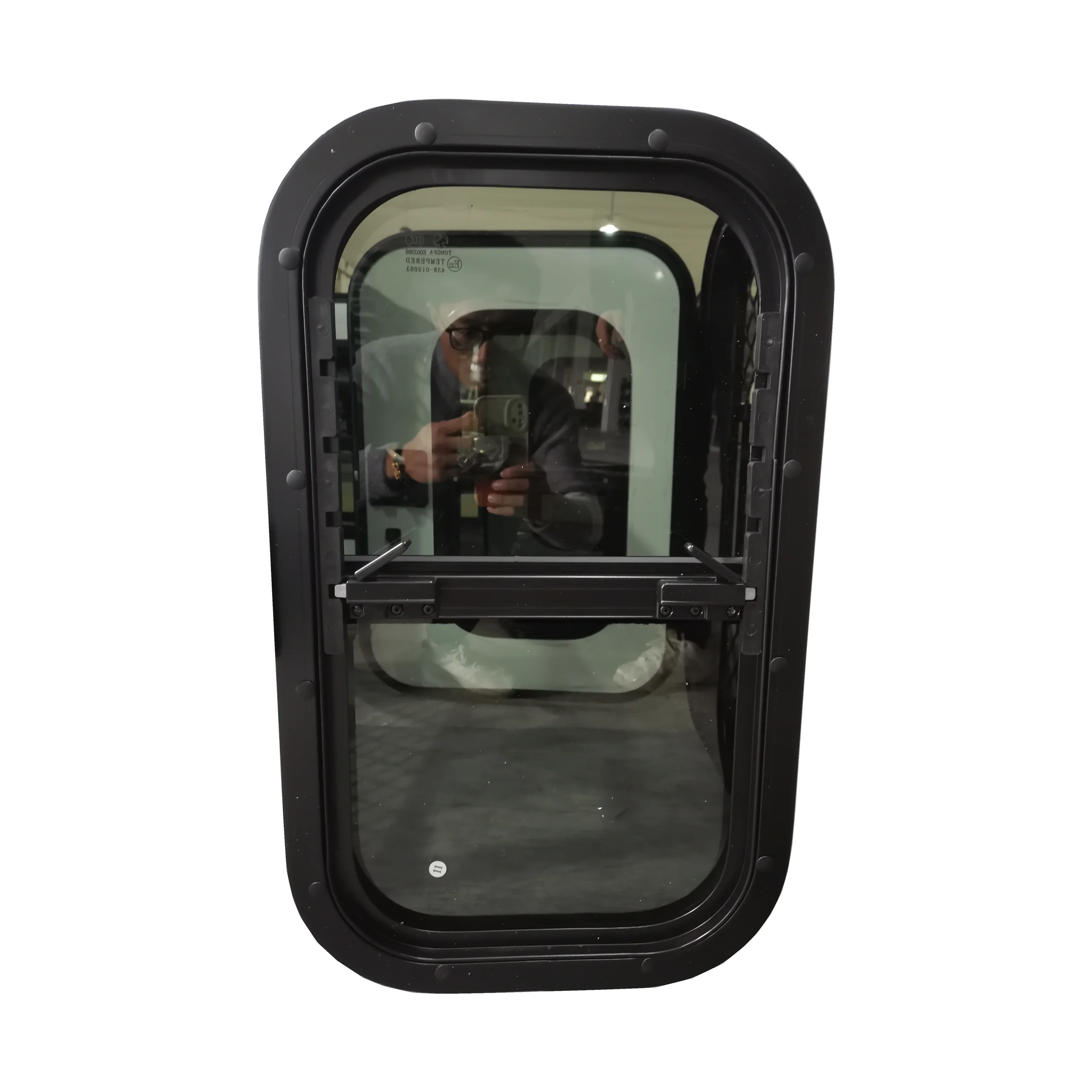 TONGFA Одноточечный замок Дверь прицепа-каравана с подъемным раздвижным окном