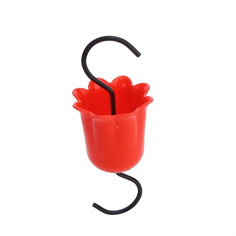 Пластиковая Кормушка Для Птиц С Крючком Бутылки Кормление Colibri Уличный Железный