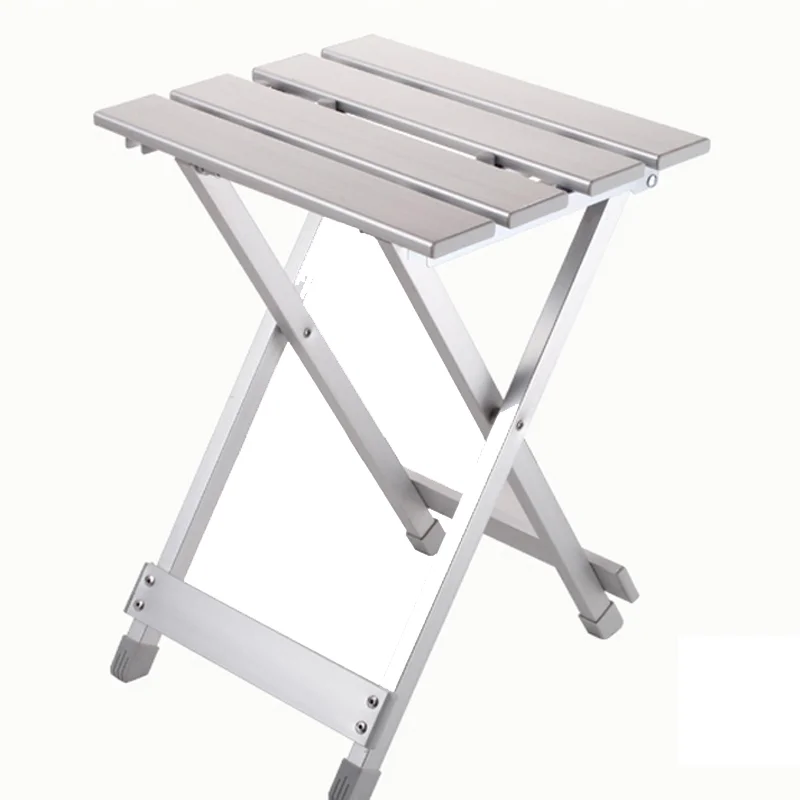 Складной табурет из алюминиевого сплава портативный дикий легкий стул-подъемник