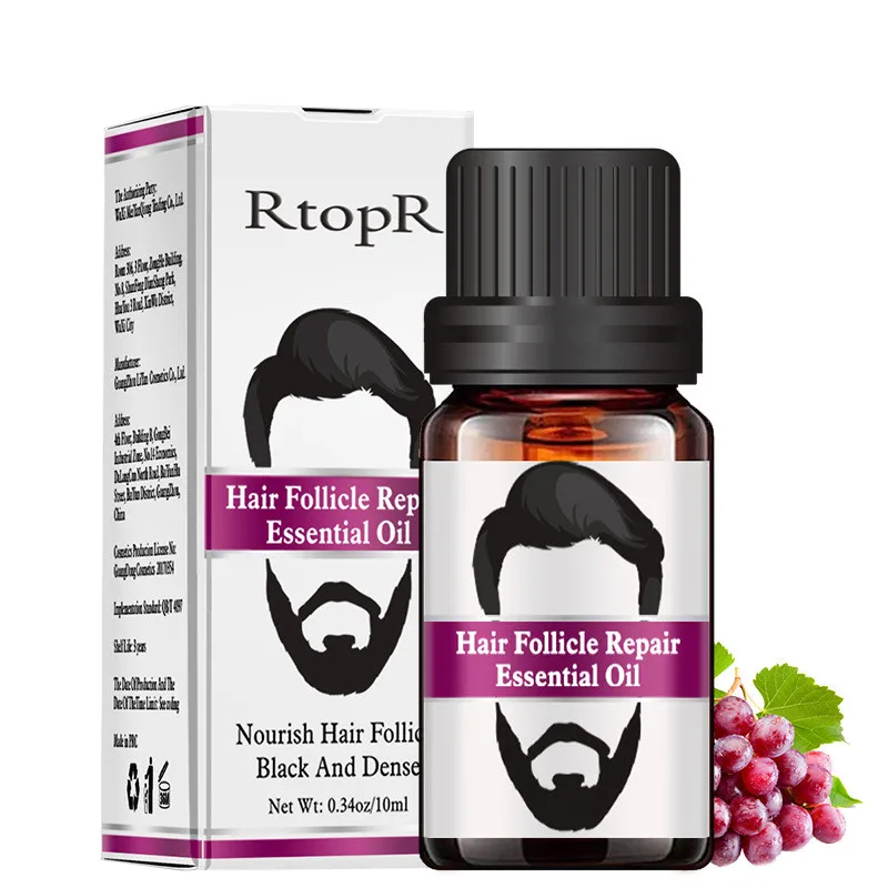 

10ml Beard Mustache Care Men's Facial Beard Repair Oil Beard Growth Oil Beard Protection Hair Oil Escova De Cabelo Beard Oils