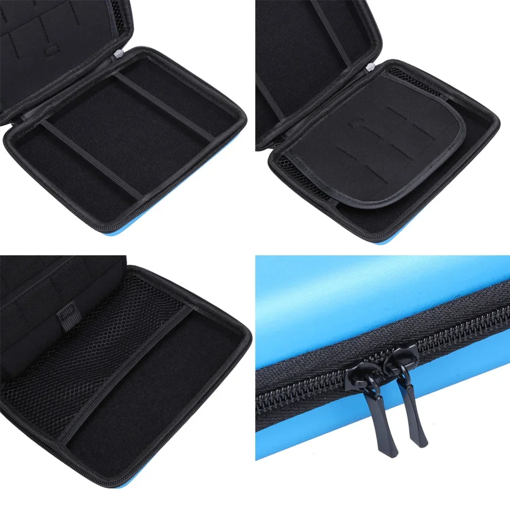 Жесткий чехол из ЭВА на молнии для игровых карт Nintendo 2DS