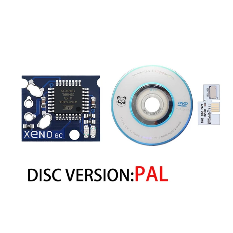 

SD2SP2 Adapter Replacement Micro-SD Card Reader + Mini Disc DVD +Xeno GC Chip For Nintendo Gamecube