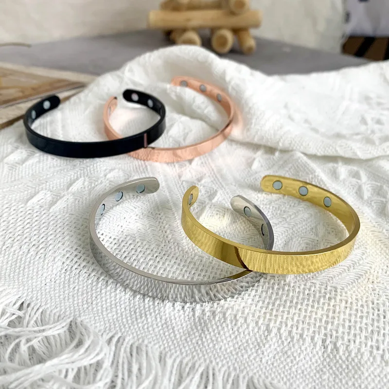 

Delicate Punk Gold Silver Adjustable Solid Color Open Bracelet Bracelet Ladies Lovely Rose Gold Wedding Bracelet