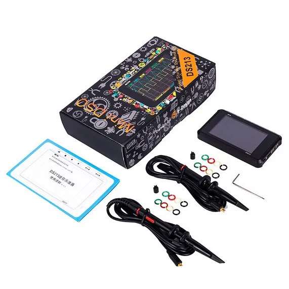 

Including Blue Protect Case New Arrival DS213 DSO213 Oscilloscope Upgrade From DS203 DSO203