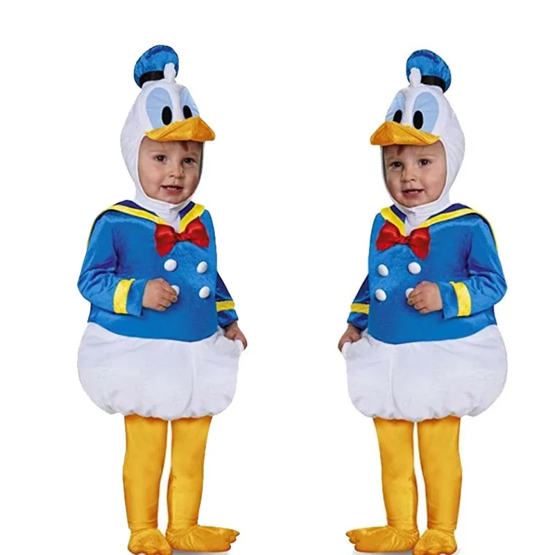 Новинка Детский костюм Дональда Дака на Хэллоуин с уткой для косплея детского