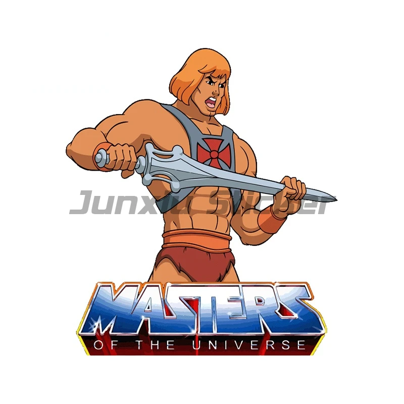 

He Man Masters of The Universe Car Accessoires Stickers Vinyl Decals SUV JDM Waterproof Decoration