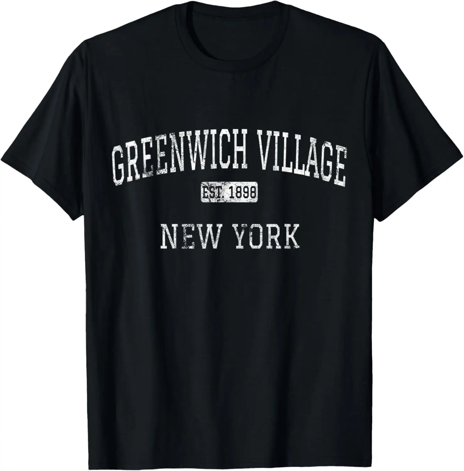 Винтажная футболка Greenwich Village New York City NY